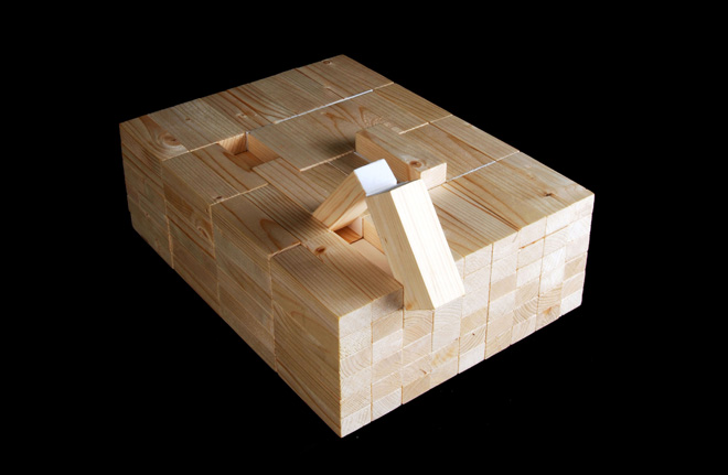 BLOCKade - raumgreifendes, raumbildendes Objekt