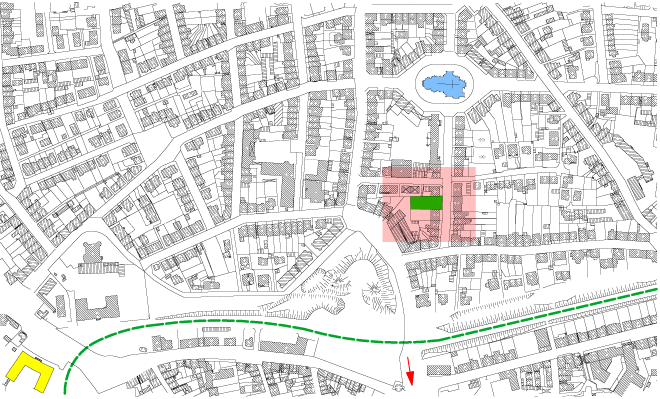 Lageplan Kreuzviertel Münster