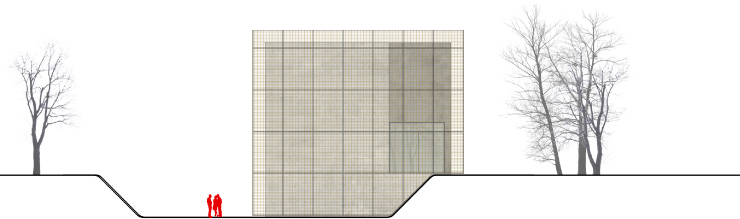 Ansicht Nord-Ost Museum Alte Fahrt Münster